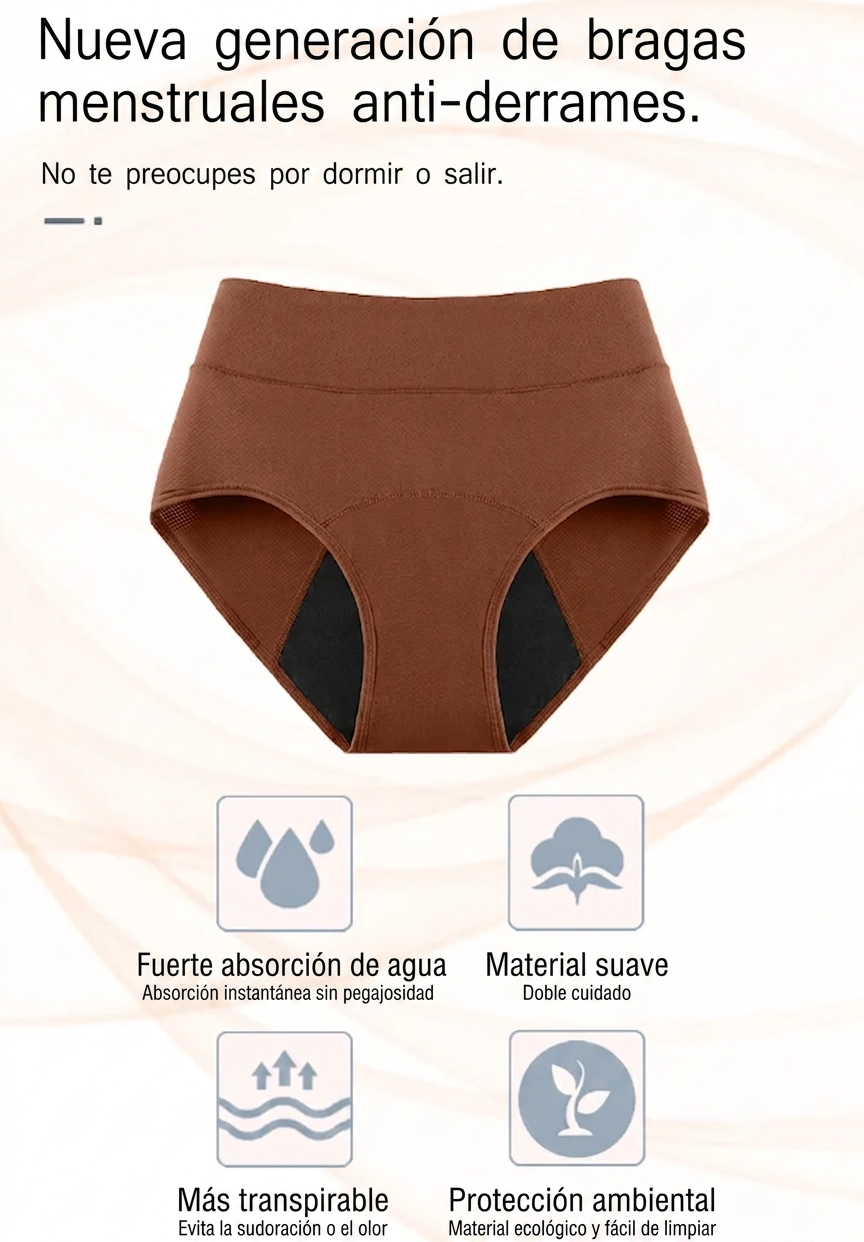 Braguitas Menstruales Eco: Cero Tóxicos y Máxima Comodidad